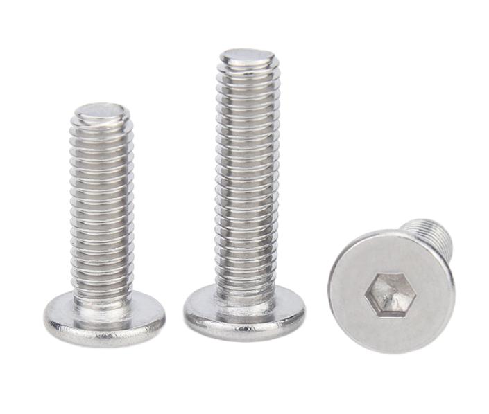 Ultra low head hex socket screws