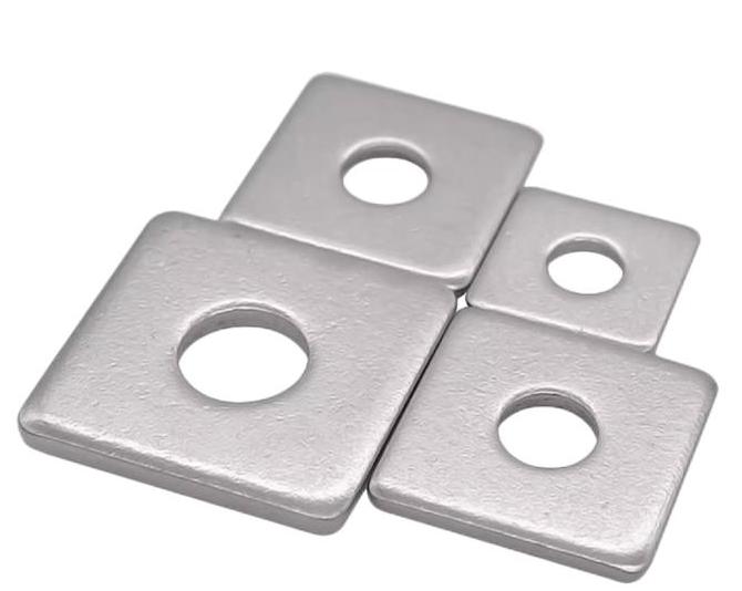 Different sizes of Stainless Steel Square Washers