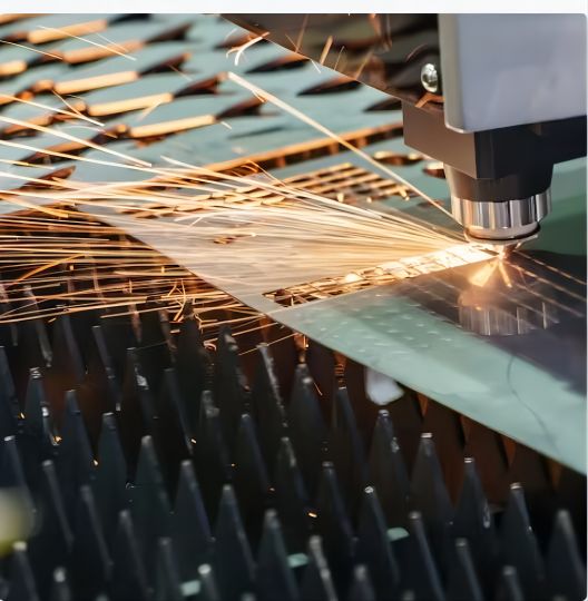 laser cutting in metal stamping