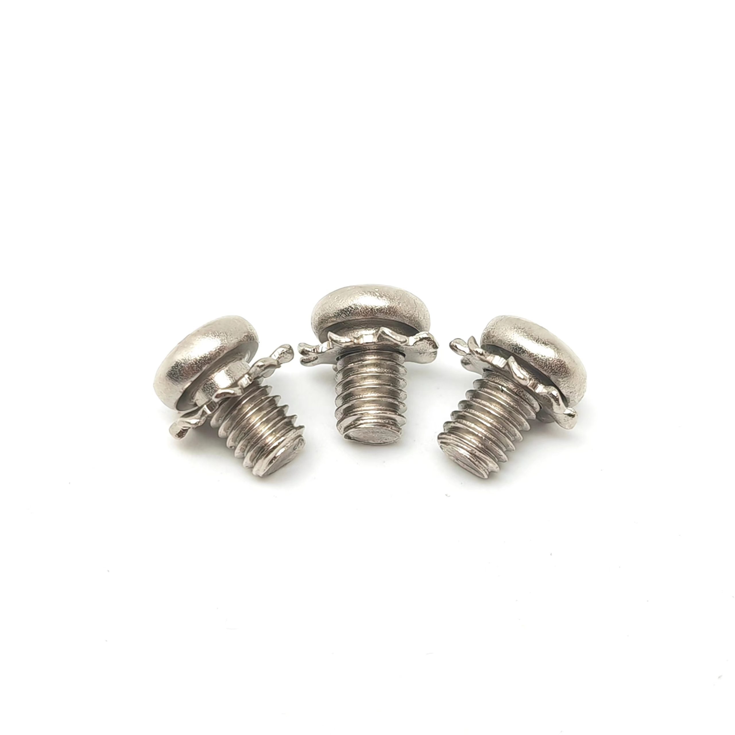 Pan Head Screw with Jagged Washer Manufacturer