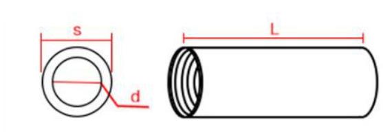 drawing of Round Nut