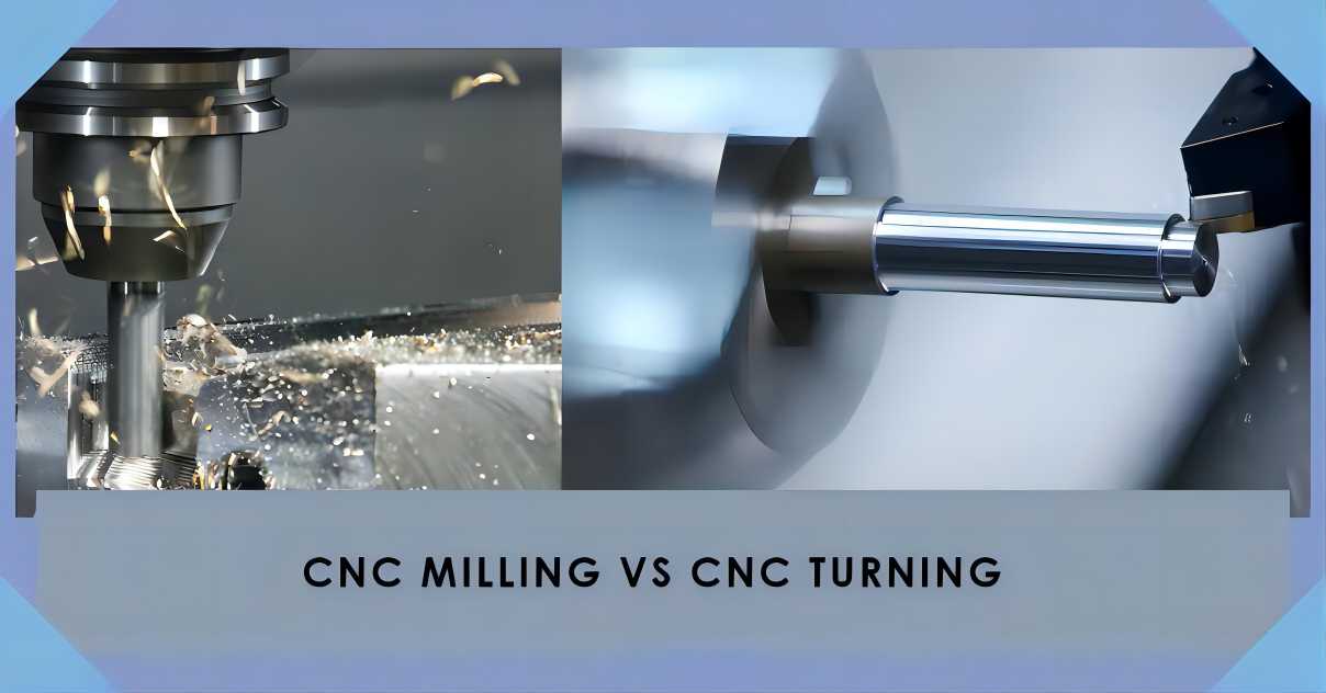 The Difference Between CNC Milling and CNC Turning KENENG