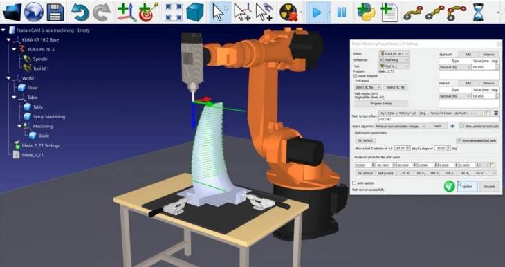 CNC toothpath software