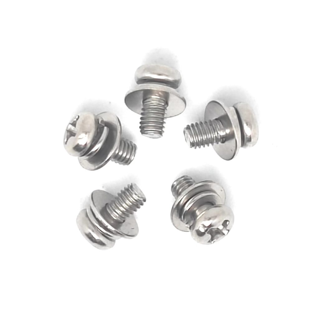Pan Head Screw with Double Washer Manufacturer