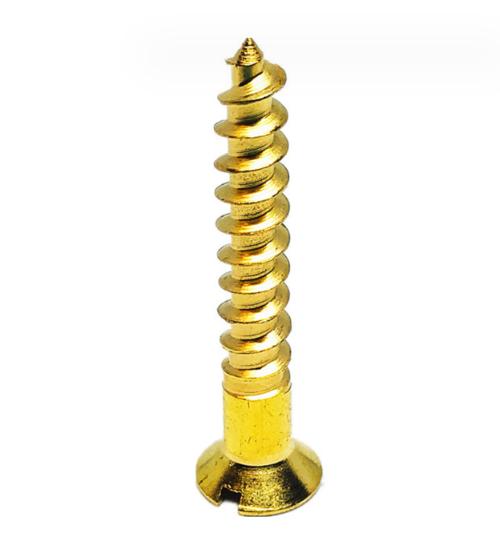 Slotted Countersunk (Flat) Head Wood Screw