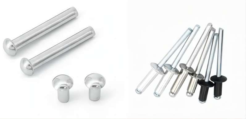different types of rivets