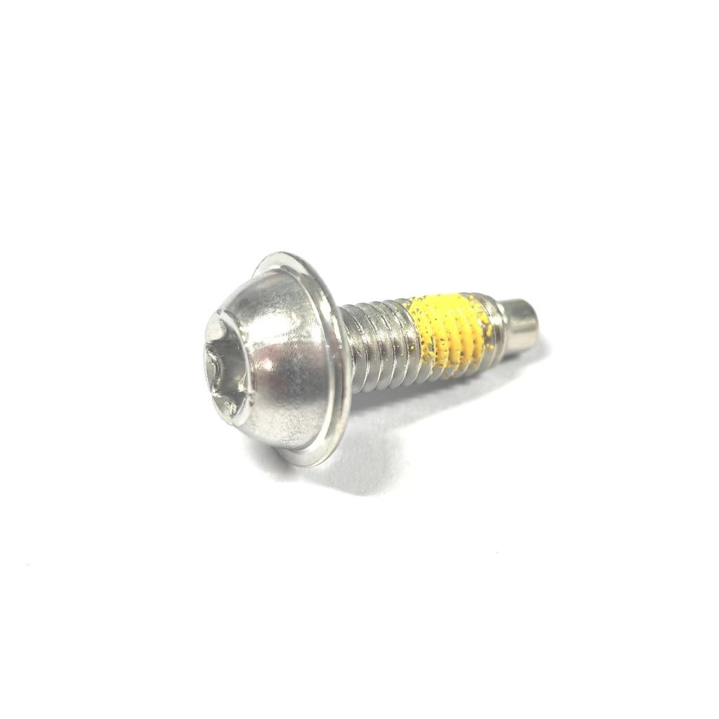 Half Round Head Thread Lock Screw with Washer