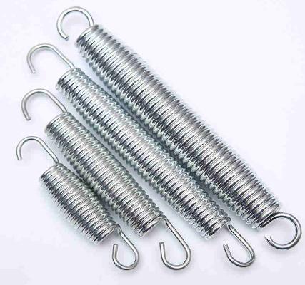 Hook-End Extension Springs