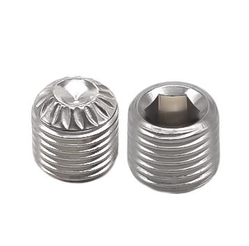 Knurled Hexagon Socket Set Screws with Cup Point Supplier