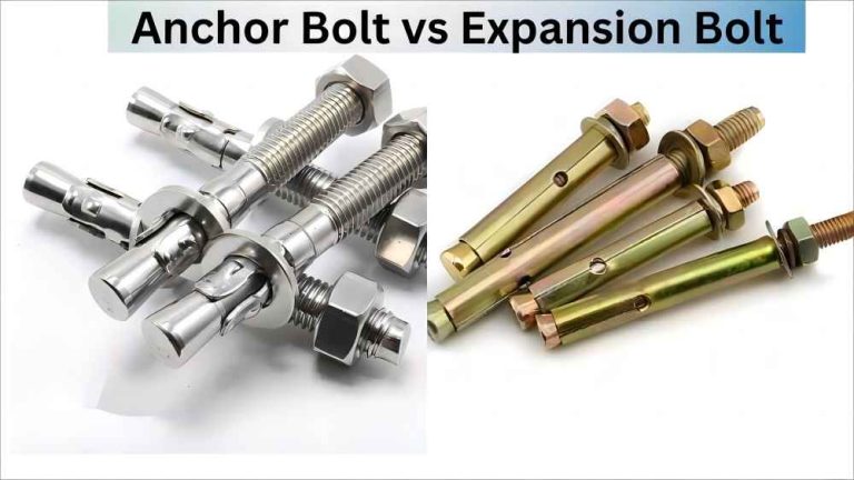 Anchor Bolts vs. Expansion Bolts: What are the Differences