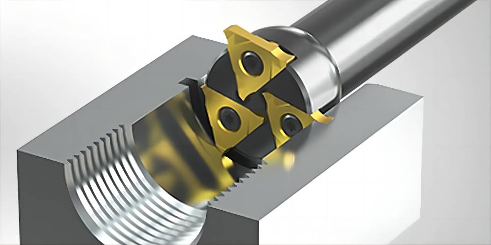 CNC thread milling application