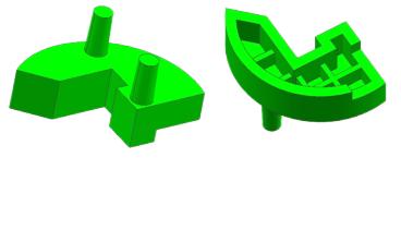 Plastic Retainer 3D Mould