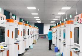 SLA printing and processing workshop