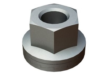 Wedge locking nut