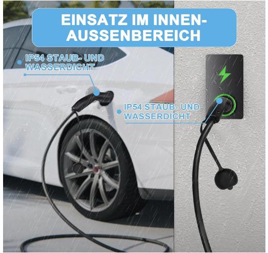 Application of EN AC Charging Gun Double Head Gun