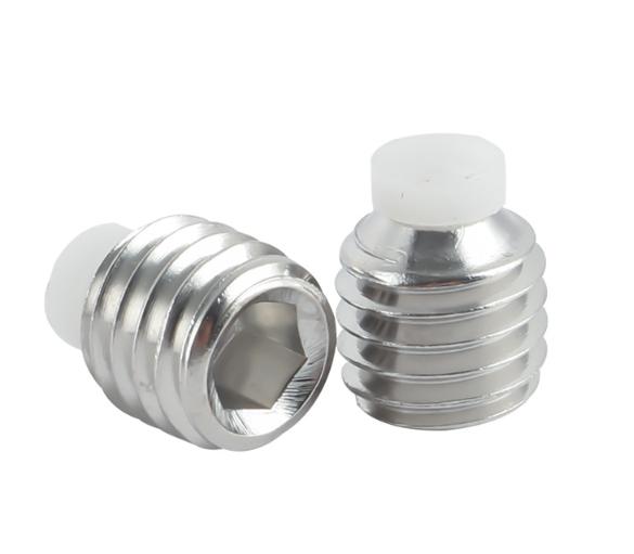 Socket Head Set Screws with Plastic End