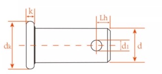 Specifications of Cylindrical Pin