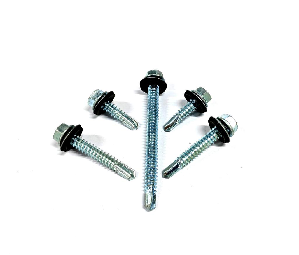 Flange Hex Head Drilling Screw with Composite Washer Supplier