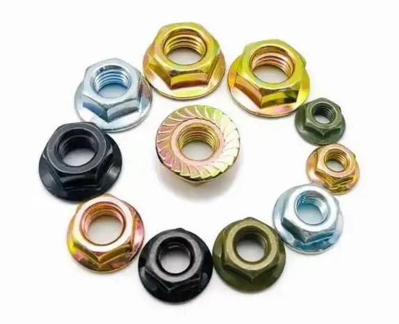 types of flange nuts