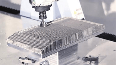 CNC Milling of Composite Material