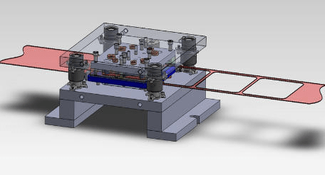 drawing of compound die working