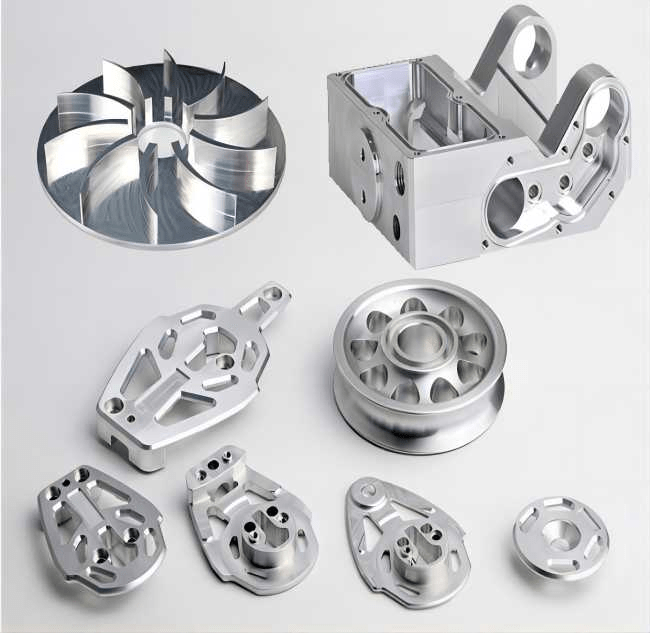 CNC machining components
