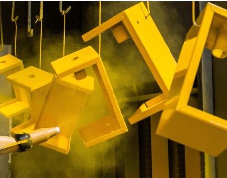 Powder Coating for CNC Parts