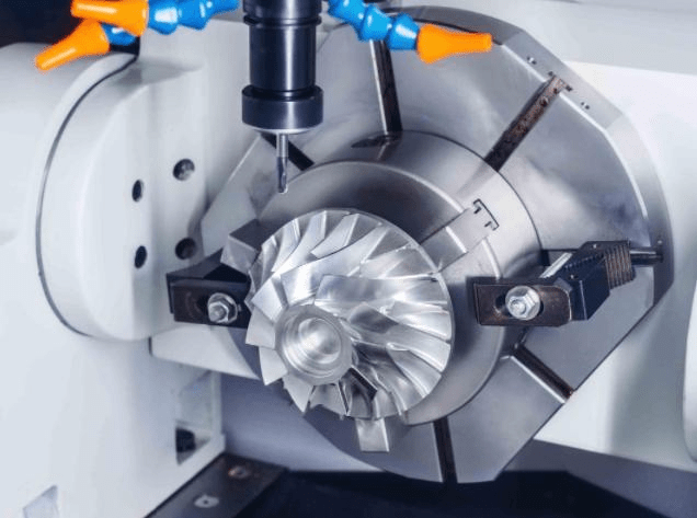 5-axis CNC machining