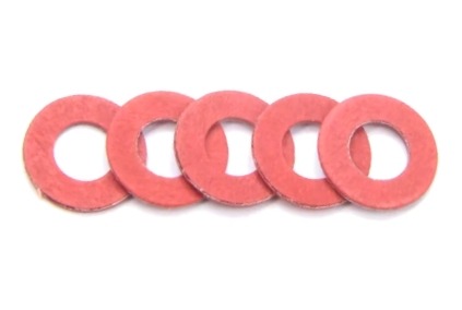 Red Fiber Insulating Washer