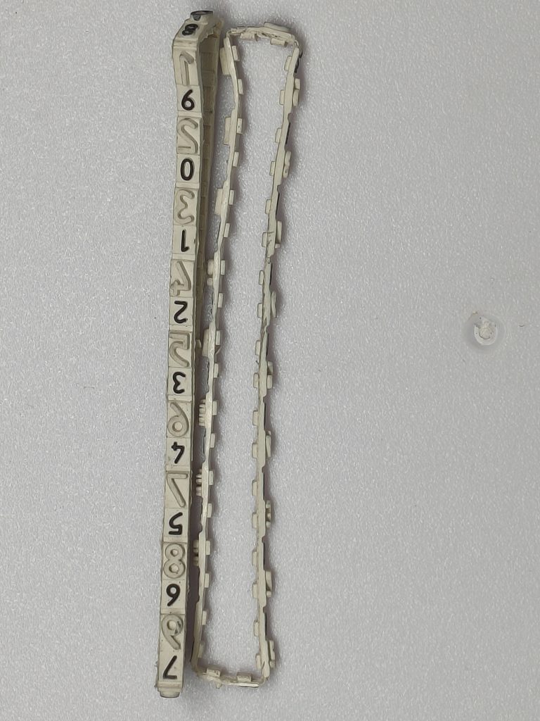 rubber numbering band