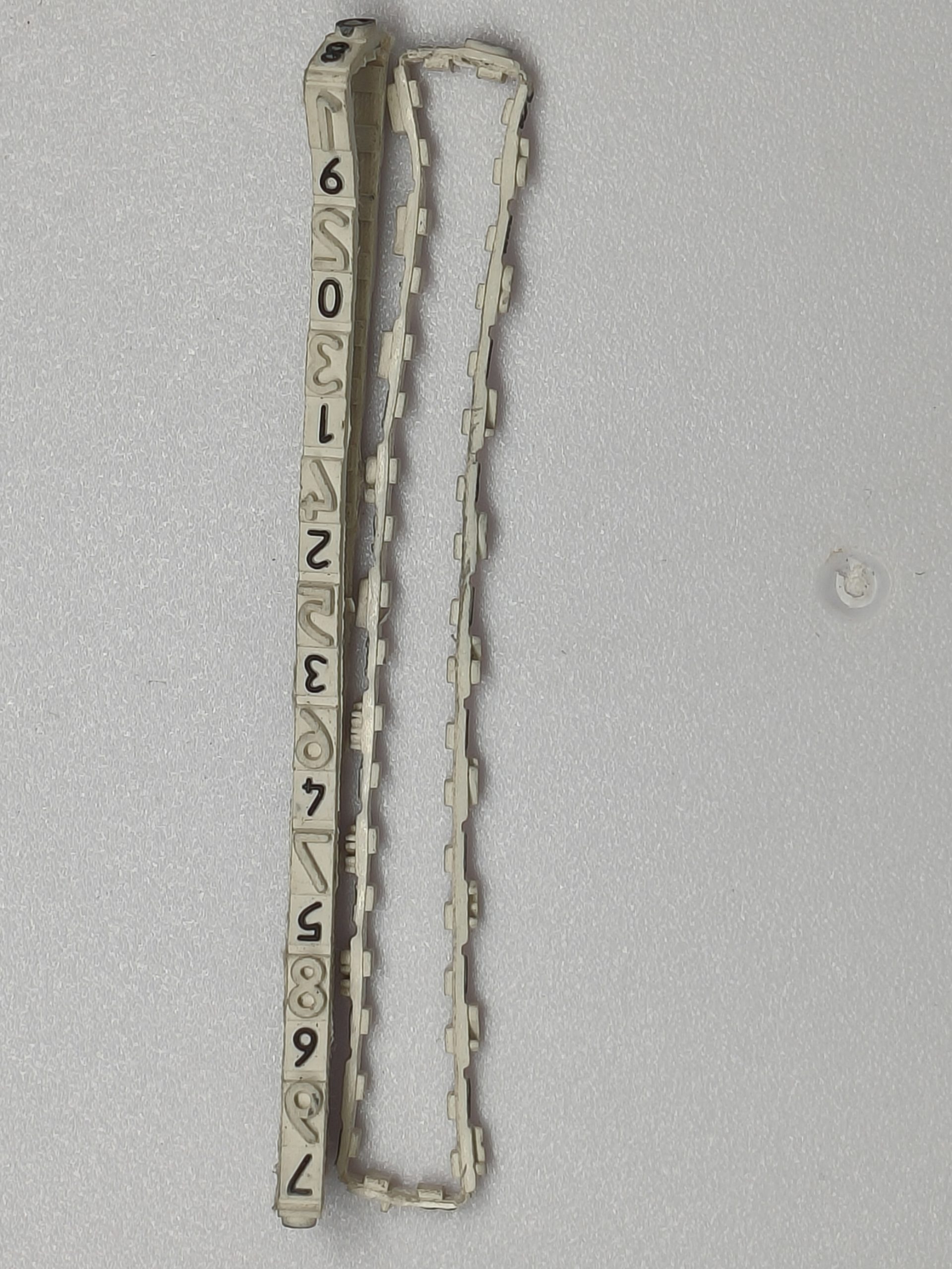 rubber numbering band