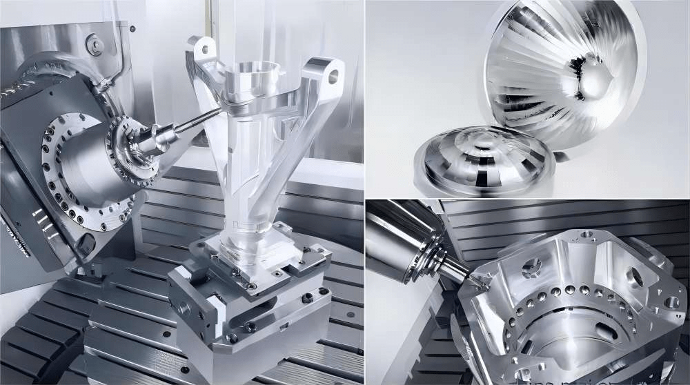 5-axis CNC machining process