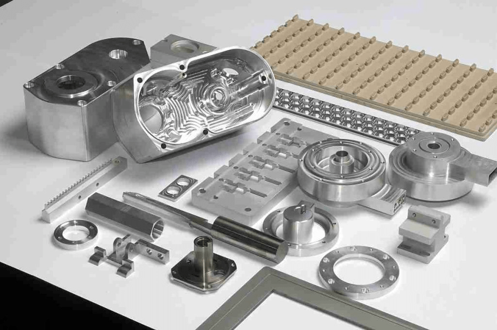 CNC machining parts with different materials
