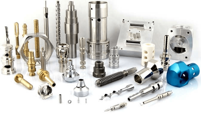 CNC parts with different materials