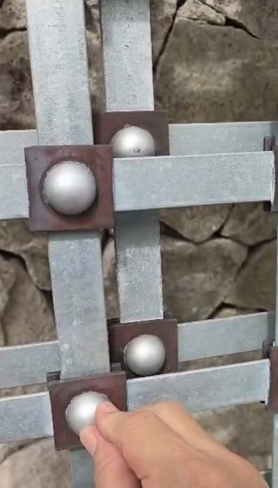 Custom Ruspert Coated Dome Head Bolt Application