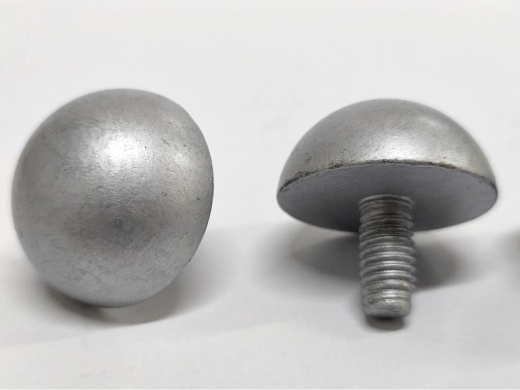 Custom Ruspert Coated Dome Head Bolts