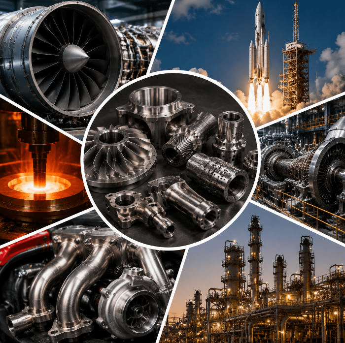 Applications of CNC Parts Made of High-Temperature Alloys