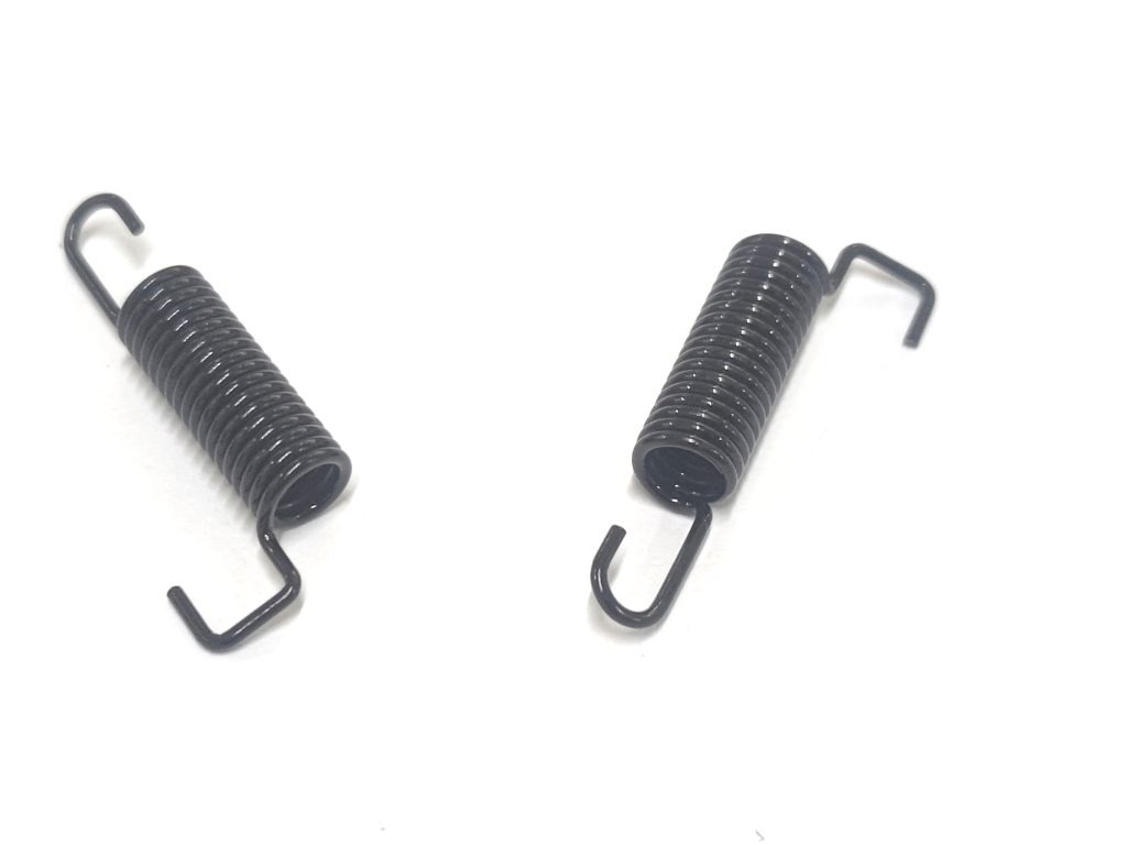 Custom Black Zinc Plated Extension Spring Manufacturer