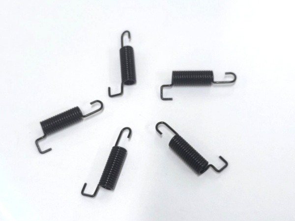 Custom Black Zinc Plated Extension Springs