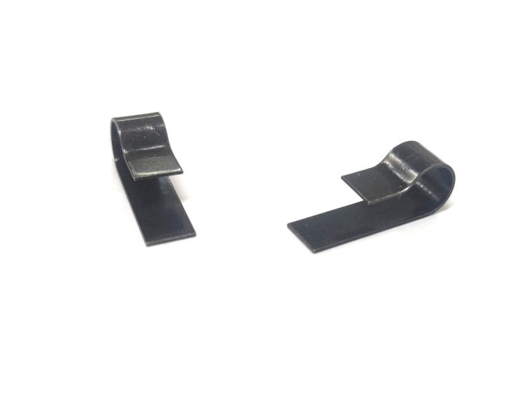 Custom 65Mn Black Zinc Spring Clips