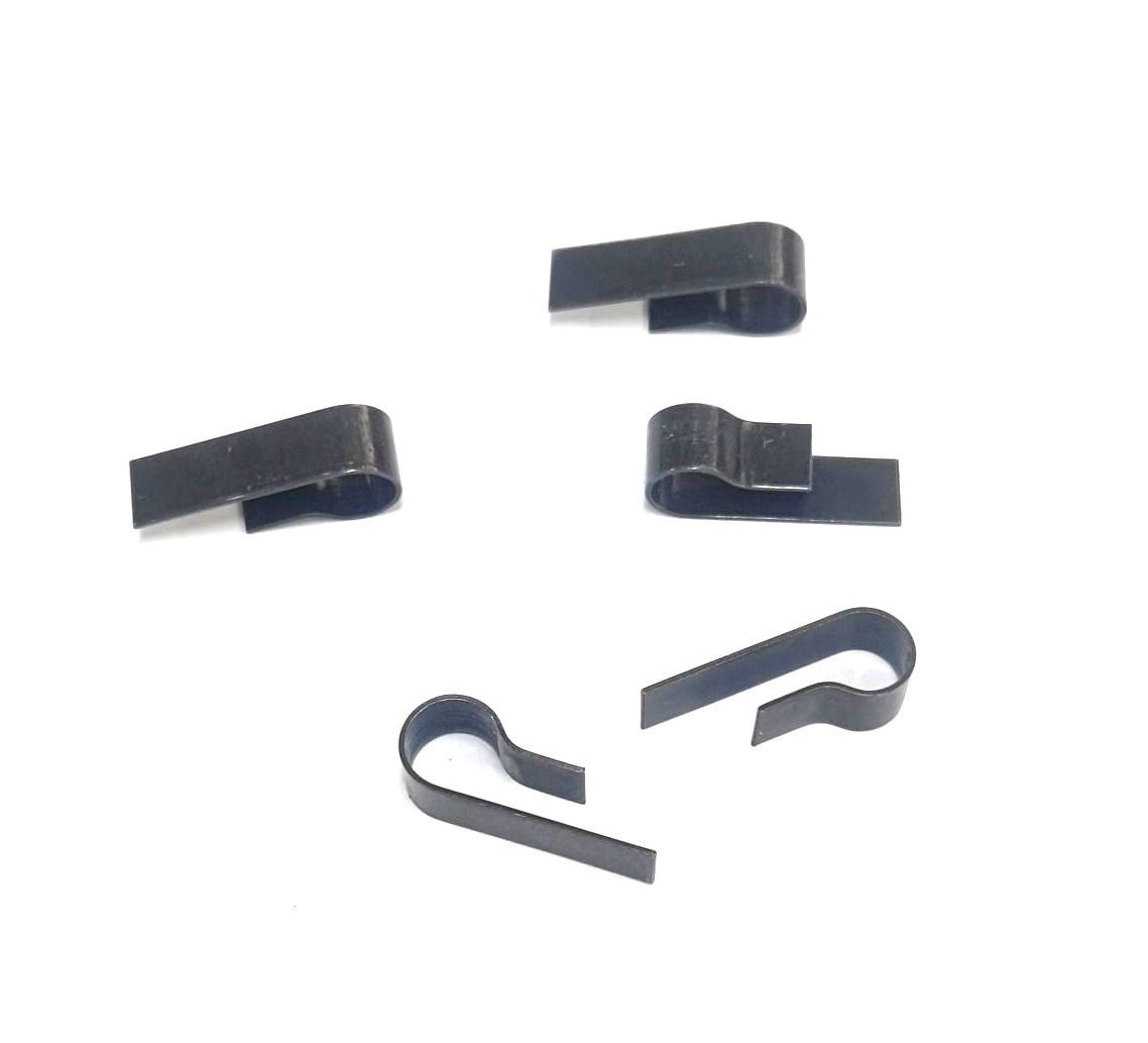 Custom 65Mn Black Zinc Spring Clip Supplier