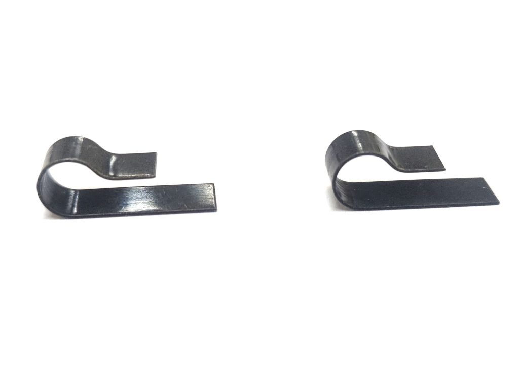 Custom 65Mn Black Zinc Spring Clips