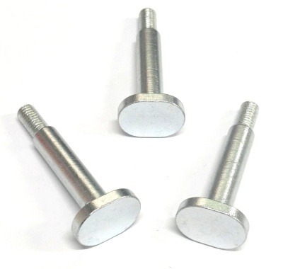 Custom CNC Turned Oval Head Shoulder Screws