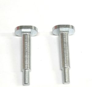 Fábrica de tornillos de cabeza ovalada con hombro mecanizados por CNC a medida