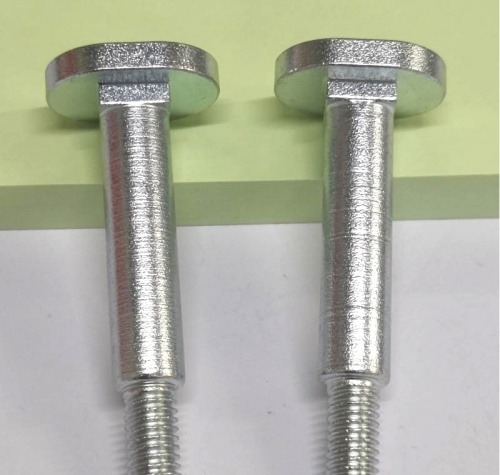 Custom CNC Turned Oval Head Shoulder Screws