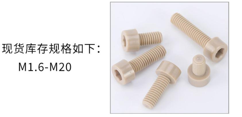 PEEK Hex Socket Cap Screws