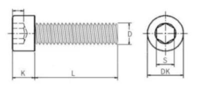 Specifications of PEEK Hex Socket