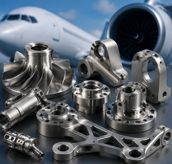 Titanium CNC Parts in the Aerospace Industry