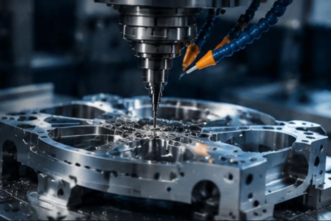 metals for large cnc machined parts