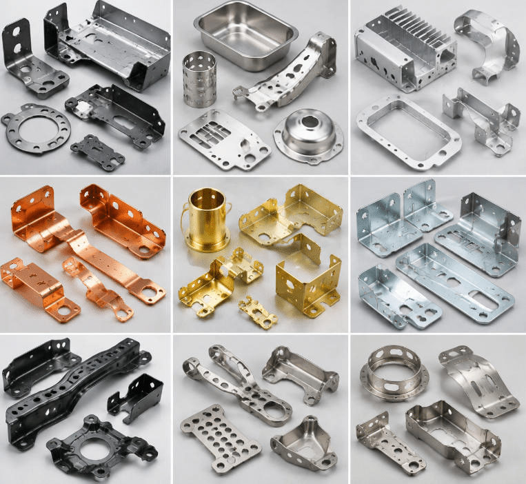 stamping parts with different materials